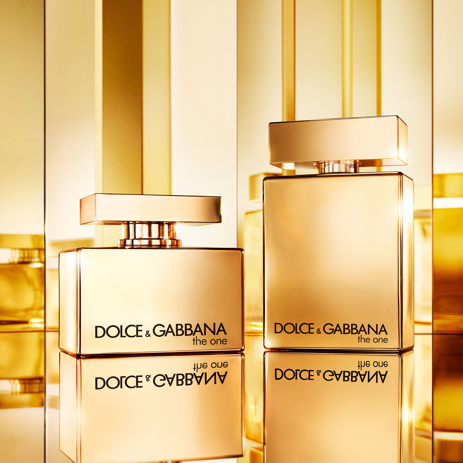 Dolceandgabbana The One Gold Eau De Parfum Intense And The One For Men Gold